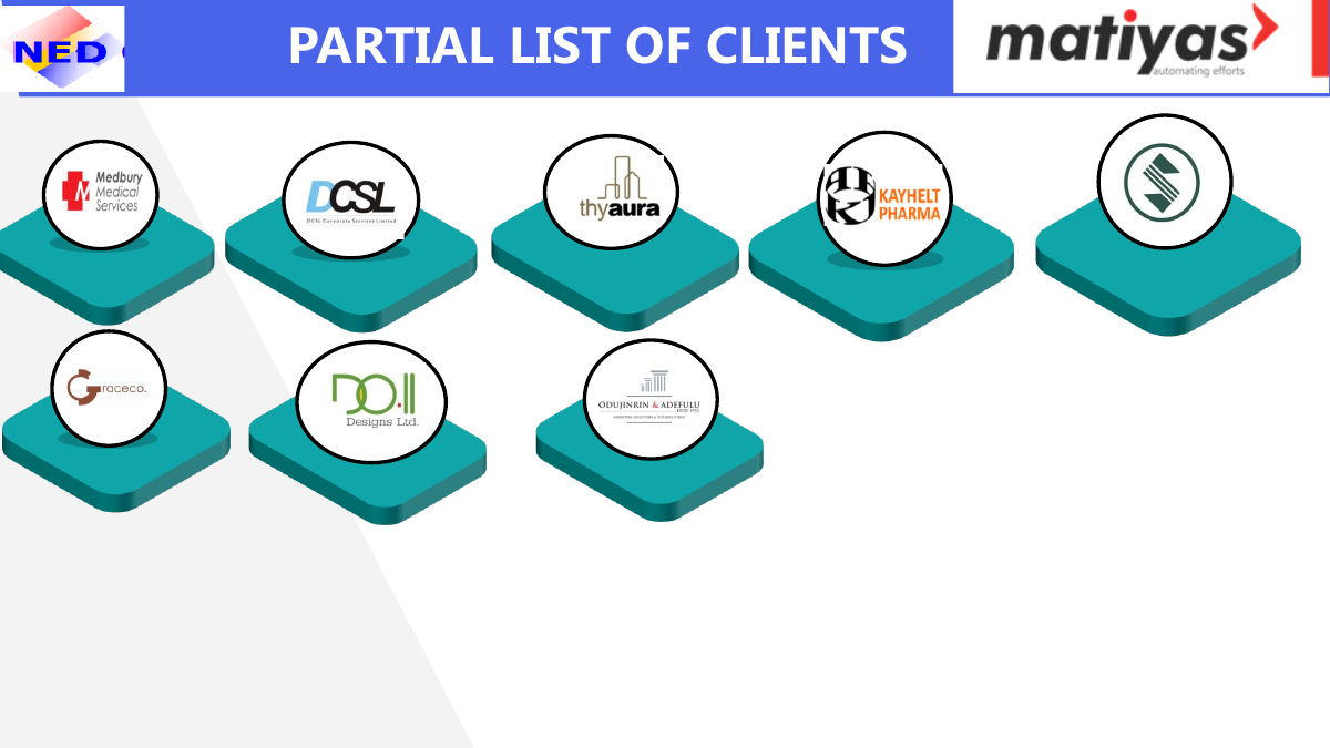 Selected clients from NED Consultants profile - page 2